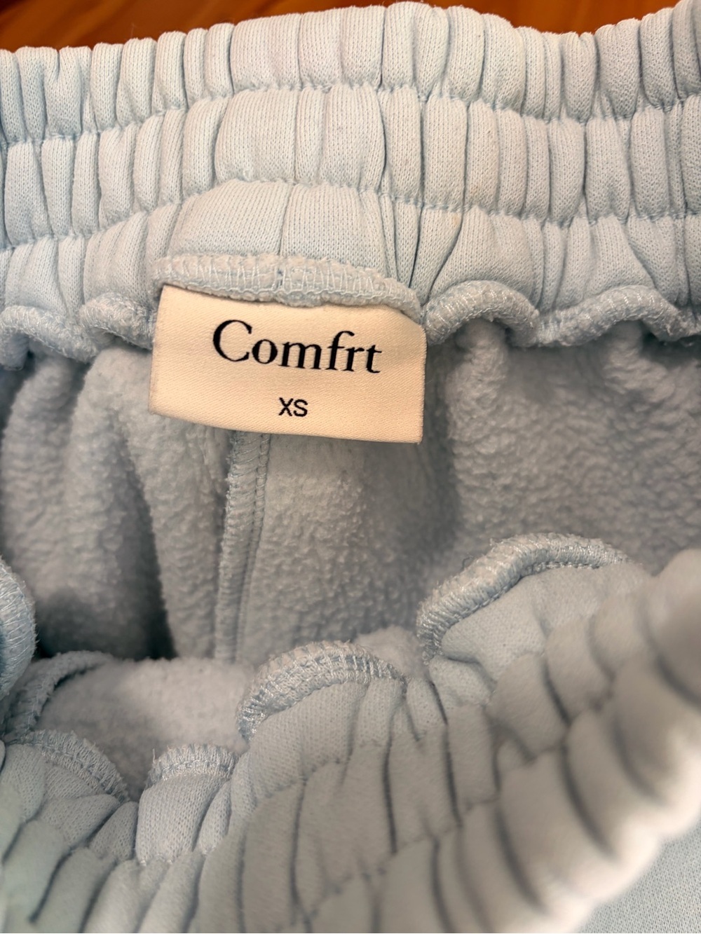 Comfrt Pastel Straight Leg Sweatpants Limited Edition Baby Blue - Picture 8 of 12
